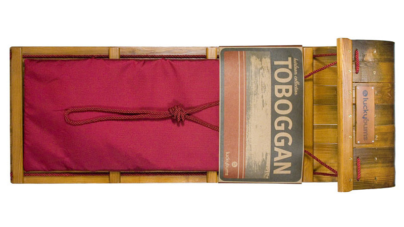 Illustration for article titled You'll Actually Be Excited For Snow With This Gorgeous Toboggan